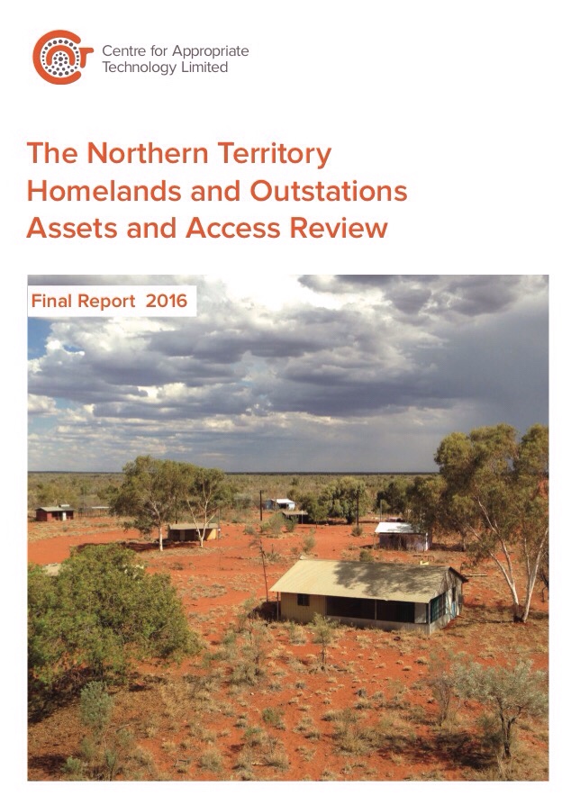 The Northern Territory Homelands and Outstations Assets and Access Review 2016